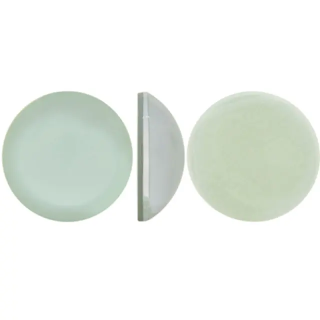Swarovski 2080 Hotfix Cabochon Flatback Pearl Powder Green Ø7.1x1.8mm ~24τεμ