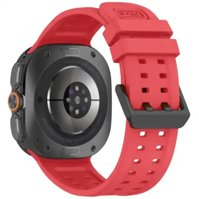 Tech-protect Silicone Air Samsung Galaxy Watch Ultra 1 / 2 2024-2026 (47 Mm) Crimson Red 2