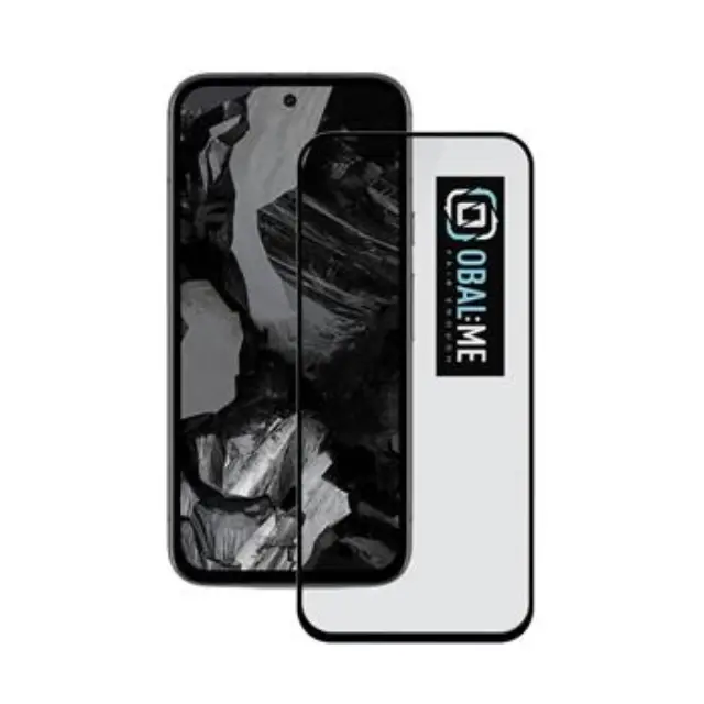 OBAL:ME 5D Glass Screen Protector for Google Pixel 8a Black