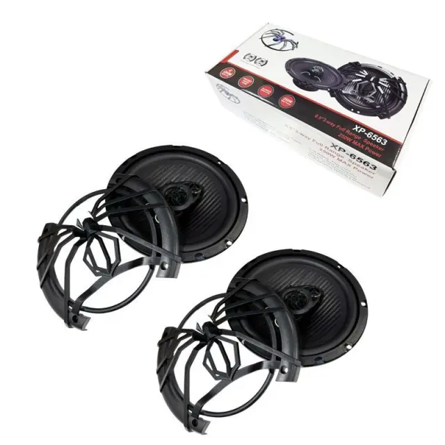 Ηχείο Αυτοκινήτου 250W 6.5" 2τμχ XP-6563 - Full Range Speaker 014488