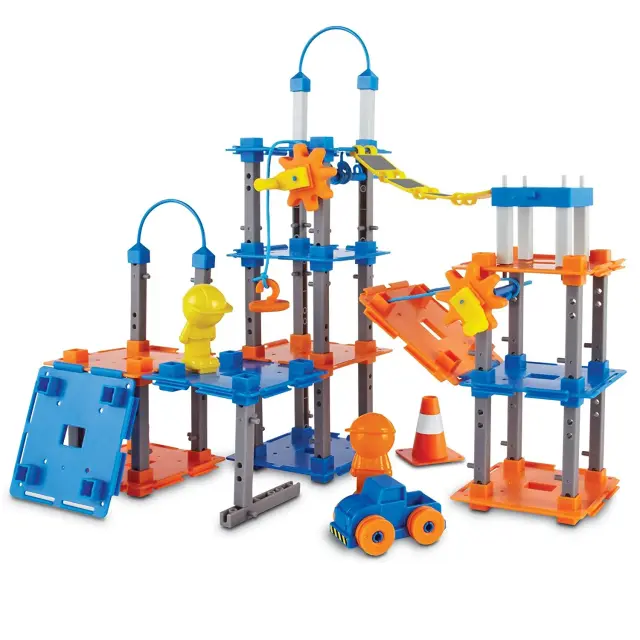 Learning Resources Εκπαιδευτικό Παιχνίδι City Engineering & Design Building Set για 5+ ετών LER2843 2