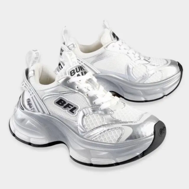 Sneaker Buffalo BUF1636554-325-1 Ασημί - 38 3