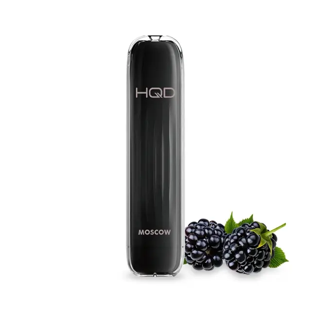 HQD Wave 650 εισπνοές Moscow - Black Ice (Βατόμουρο) 2ml