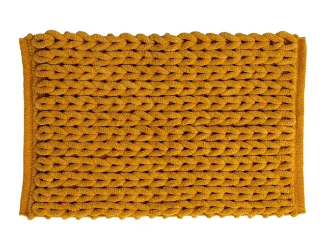 Πατάκι Μπάνιου Colorama 5five με διαστάσεις 75x50cm - Mustard yellow 174729K