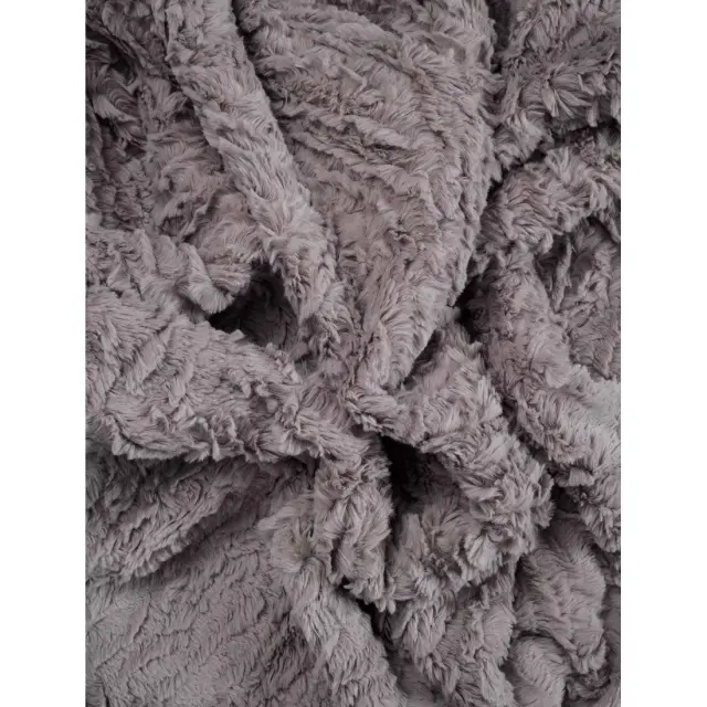 Ριχτάρι Γούνινο Πολυθρόνας Madi Soggy Taupe 180x180 3