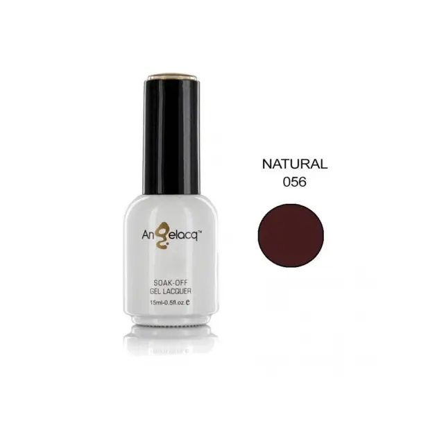 Ημιμόνιμο επαγγελματικό βερνίκι ANGELACQ 15ML - 0.5FL.OZ 056 Natural