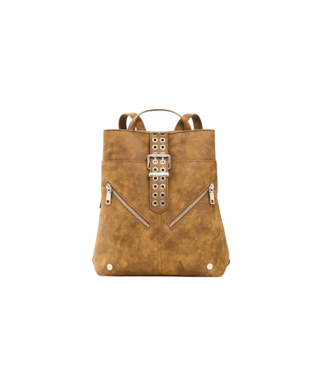 Desigual - Γυναικείο Σακίδιο Πλάτης Valentine Sumy Mini 26WAKP19-6011 Κάμελ