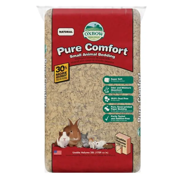 Oxbow Pure Comfort Natural Υπόστρωμα για Τρωκτικά 8,2lt / 28lt Μονόχρωμο