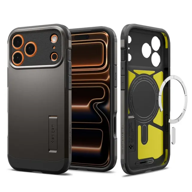 Θήκη Spigen Touch Armor T Magsafe για Apple iPhone 17 Pro Max iPhone 18 Pro Max Ανθρακί