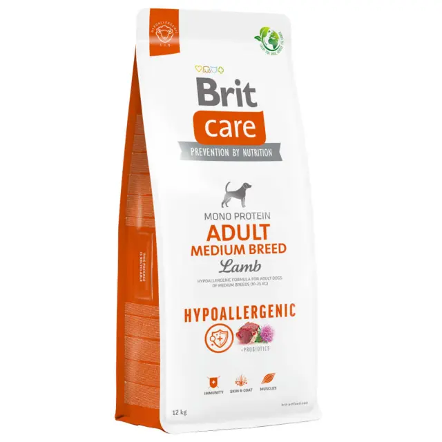 Brit Care Hypoallergenic Αρνί Adult Medium 3kg