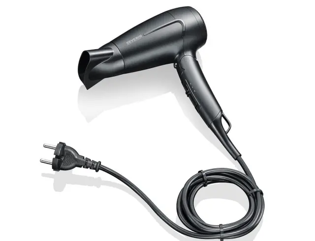 Πιστολάκι Μαλλιών Severin HT0159 με ισχύ 1600W και 2 θερμοκρασίες - Black159 3