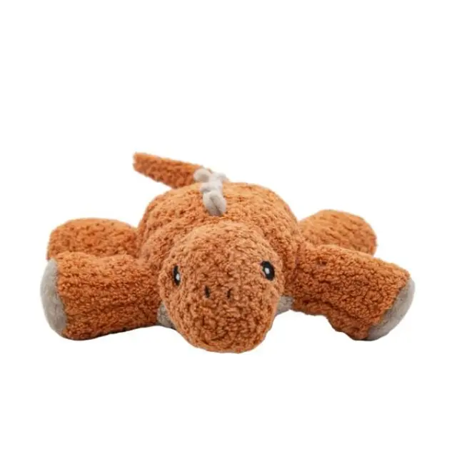 Λούτρινος Πορτοκαλί Δεινόσαυρος 27cm - CUTE 2