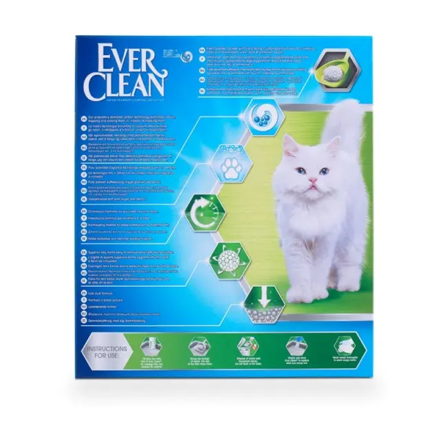 Ever Clean Extra Strong Clumping Άμμος Υγιεινής Γάτας Αρωματική 6lt 2