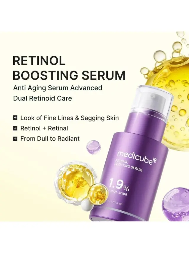 Medicube NMN Retinol Boosting Serum 30ml - Ορός Αντιγηραντικής Φροντίδας με Ρετινόλη 2