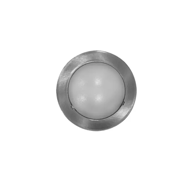 LED ΦΩΤΙΣΤIKO ΑΛΟΥΜΙΝ. ΕΠΙΤΟΙΧΟ ΣΤΡΟΓΓΥΛΟ 0.3W ΜΠΛΕ ΣΑΤΙΝΕ