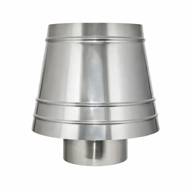 Καπέλο Καμινάδας Καμπάνα Inox Φ125