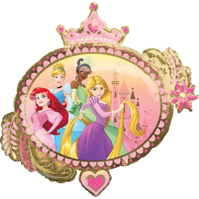 Μπαλόνι Φοιλ Σχήμα Princess Once Upon A Time / 86 εκ x 81 εκ