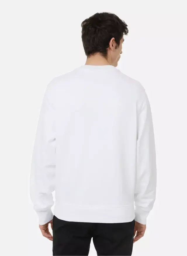 Calvin Klein - Ανδρικό Φούτερ J30J322534-YAF Λευκό 3
