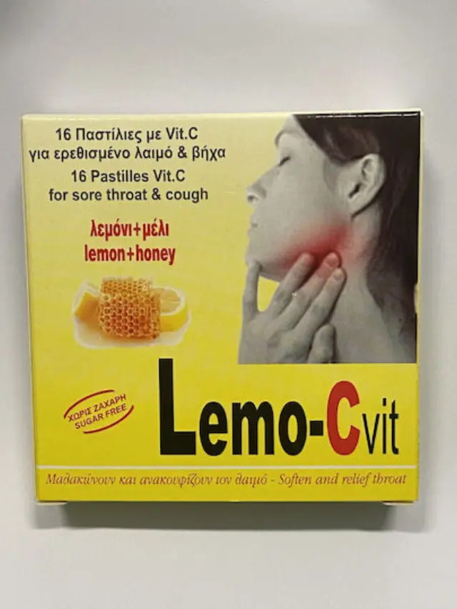 Enofarm Lemo-Cvit Καραμέλες Μέλι + Λεμόνι 16τμχ