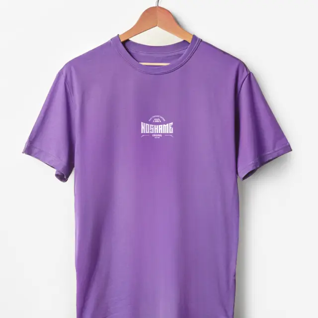 T-shirt Noshame® Μώβ με τύπωμα Noshame Original - 122542 - XXL 2