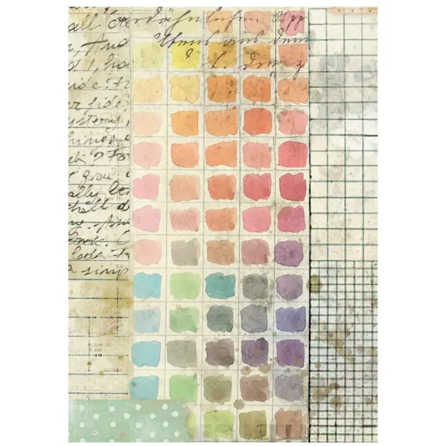 Σετ 8 ριζόχαρτα ντεκουπάζ Stamperia 10.5×14.8cm, Daisy Art, Backgrounds 3