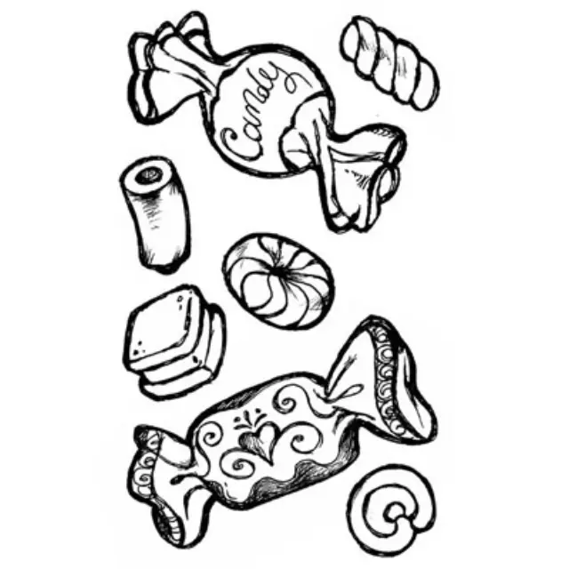 Σφραγίδα 7x11cm - Sweets