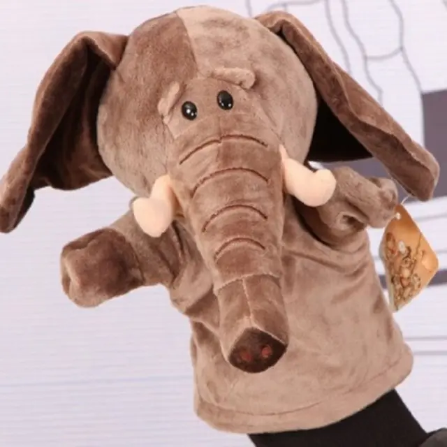 Anemi Γαντόκουκλα / Hand Puppet (4 σχέδια) Elephant