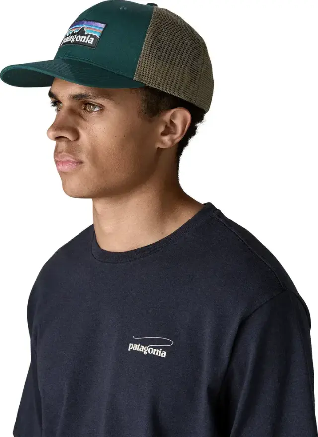 Patagonia P-6 Logo Trucker Hat Birch White Καπέλο - One size 2