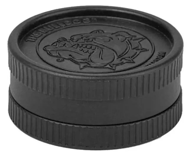 The Bulldog Amsterdam Grinder Embossed Eco Μαύρο 55mm - 2 Parts 2