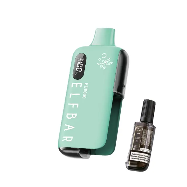 ELFBAR 6000 Disposable Green 10ml 20mg 2