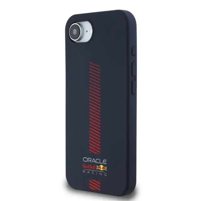 Red Bull Silicone Powerbar MagSafe Case for iPhone 16e/17e Navy 2