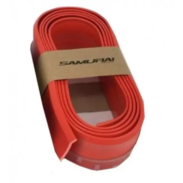 Αυτοκόλλητη ταινία bumper Samurai 2,5m/5cm - Προστατευτικό Χείλος Προφυλακτήρων ΚΟΚΚΙΝΟ