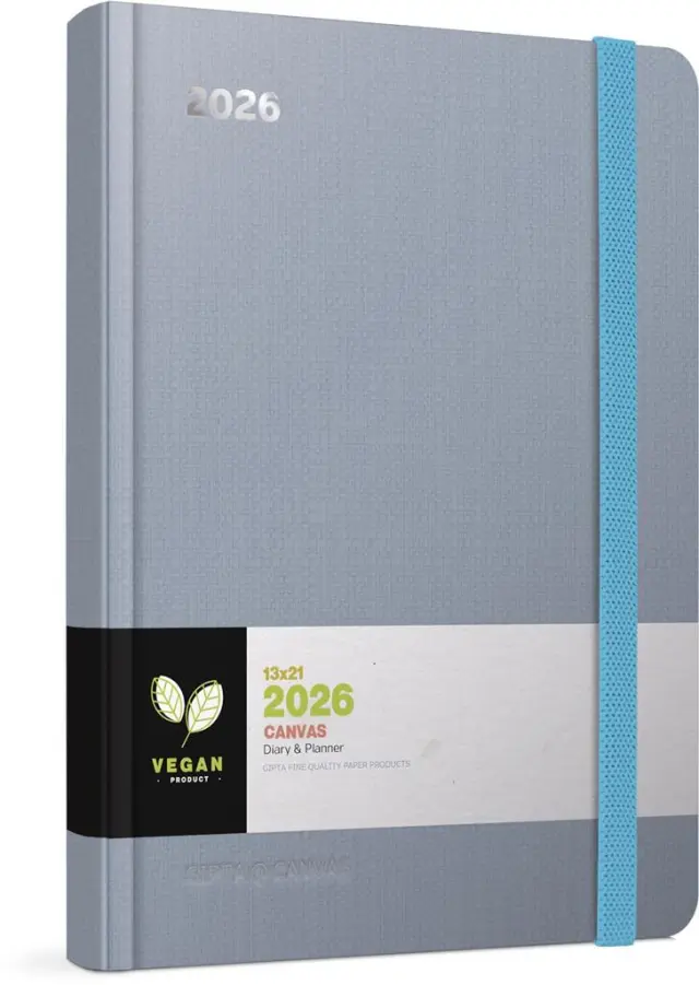 Ημερολόγιο 2026 Canvas Ημερήσιο 17x24 Φυμε Μπλε / 626-1217-50 (Unipap)