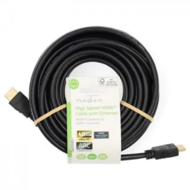 Καλώδιο High speed HDMI with Ethernet, HDMI αρσ. - HDMI αρσ., 10m. 3