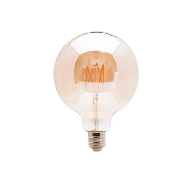 Filament LED Lamp E27, 230V, 5W, G125×185mm, 2000K, Dimmable, Gold