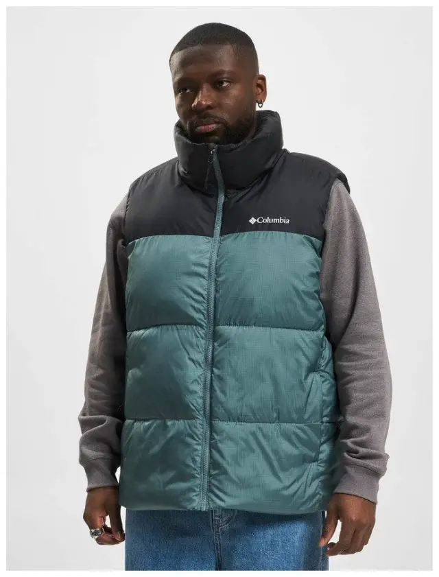 Puffect II M Vest Metal/Black Ανδρικό Γιλέκο Columbia - 2025831-347 - L