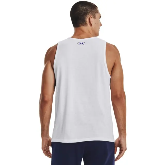 Under Armour Sportstyle Logo Tank (1329589-104) - Λευκό - XXL 2