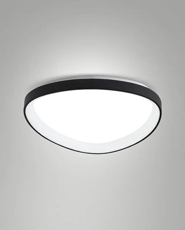 Quirk 3789-65 Ø60 φωτιστικό οροφής Μαύρο