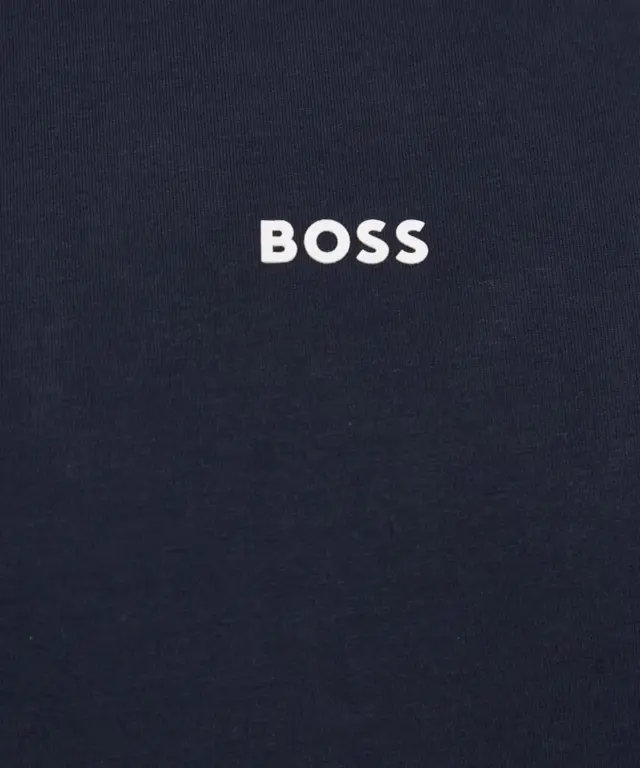 Hugo Boss - Ανδρικό T-shirt Tchup Relaxed Fit 50473278-404 Mπλε Σκούρο 3
