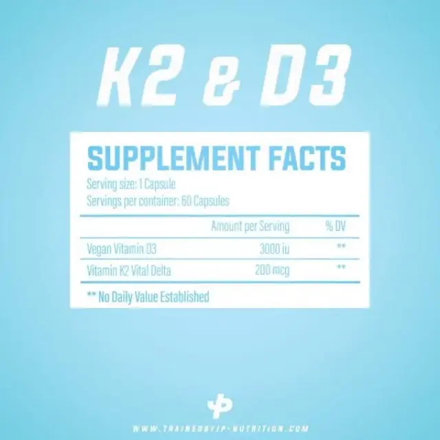 D3 & K2 60 Caps (tbJP) 2