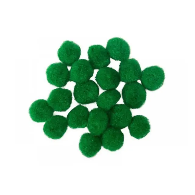 Junior Pompoms Πράσινο 20mm 20 τεμ. (137462)