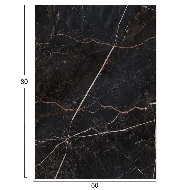 ΕΠΙΦΑΝΕΙΑ ΤΡΑΠΕΖΙΟΥ HPL ΟΡΘΟΓΩΝΙΑ FB96350.34 BLACK MARBLE 60x80εκ. 2