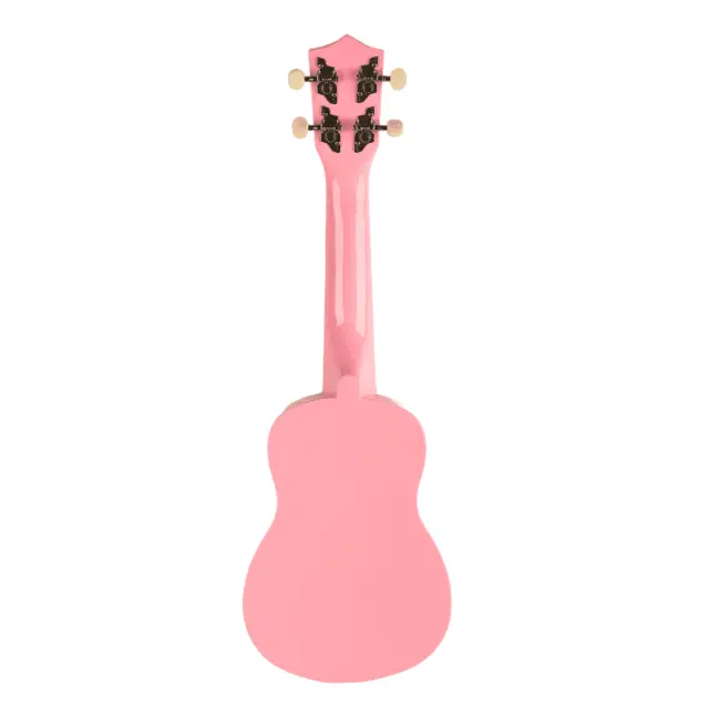 SUPRIMO UK21 PK soprano ukulele 21” pink wooden for children learning to play 2