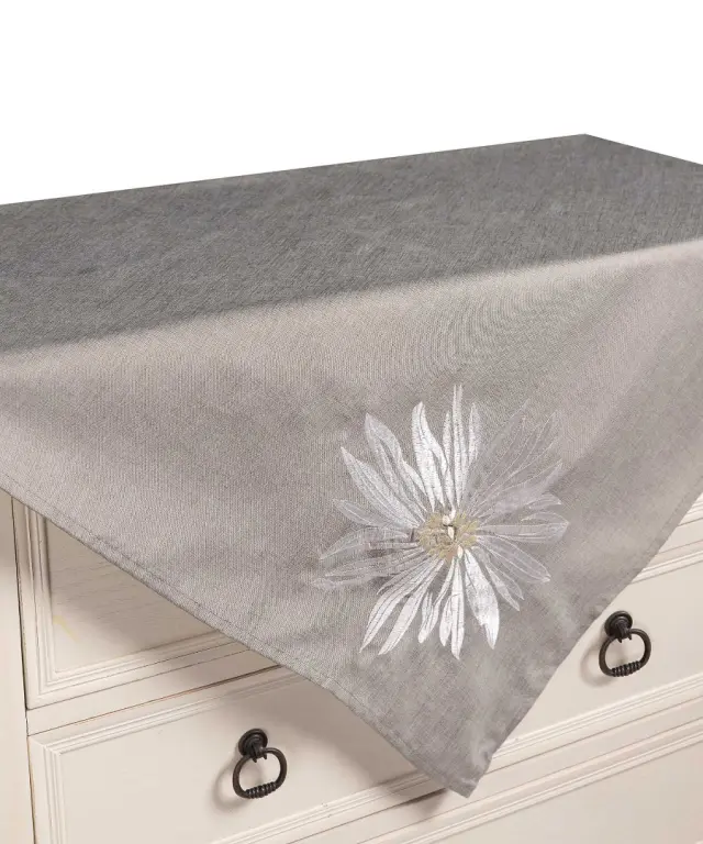 Τραπεζοκαρέ 5227 (130cm x 130cm) γκρί - -