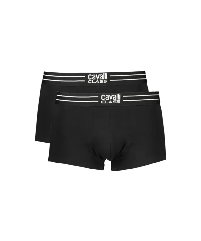 Cavalli Class - Ανδρικά Μποξεράκια 2Pack QXO01JJD003-05051 Μαύρο 3