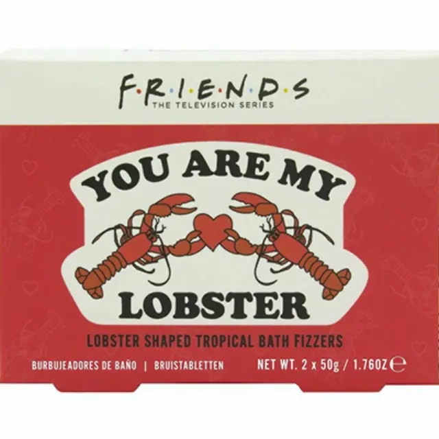 Paladone FRIENDS Αλατα Μπανιου You are my lobster Bath Fizzers