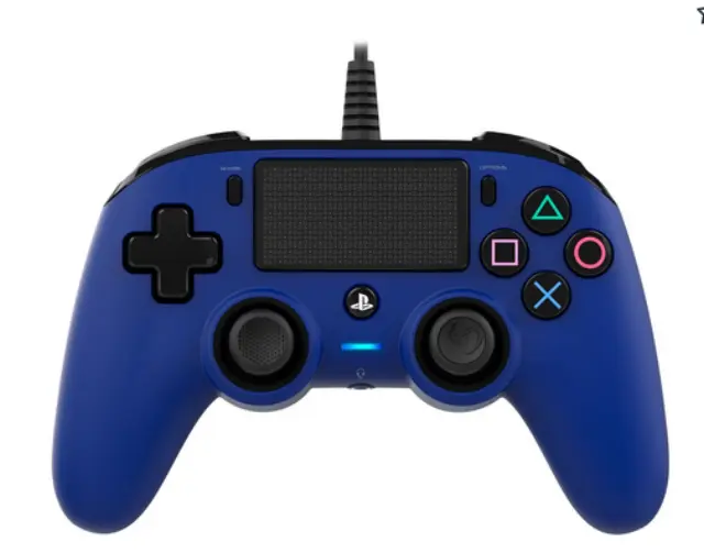 PS4 Nacon Wired Compact Controller Color Edition - Blue