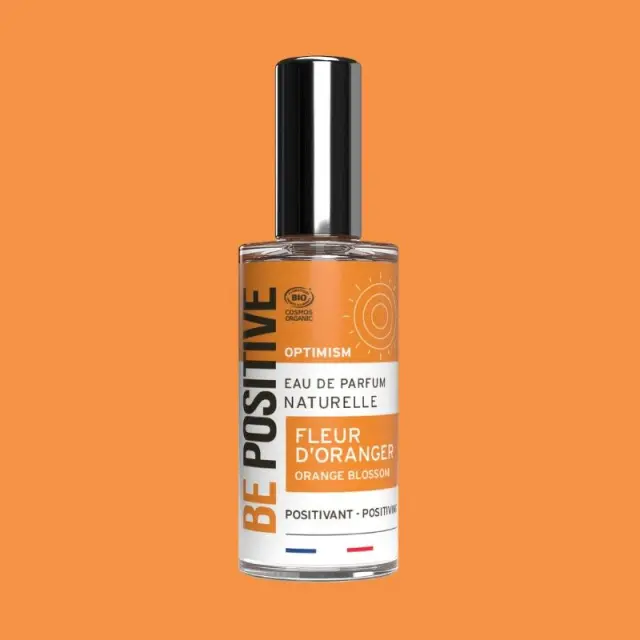 Acorelle Certified Organic BE POSITIVE OPTIMISM Eau de Parfum Orange Blossom - Βιολογικό άρωμα για αισιοδοξία, 50ml 2