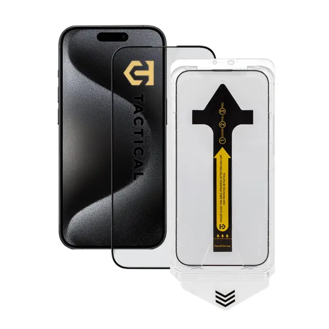Tactical Impact Barrier Glass for Rookies for Apple iPhone 15 Pro