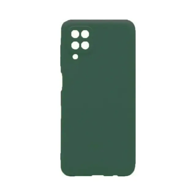 Θήκη Σιλικόνης Soft Back Liquid Silicone Case Για Samsung Galaxy A12 / M12 Πράσινη